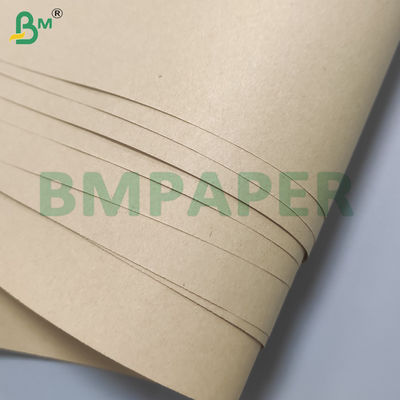100% Ahşap Pulp Yüksek Sertlik Kraft Kağıt Ruloları Paketleme ve Koruma İçin