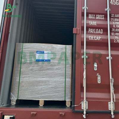 450gm 400gm C1S kil kaplı kağıt, 22&quot; x 24&quot;lik gri arkaya sahip