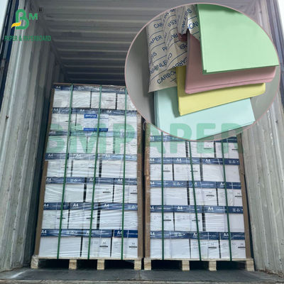 56g - 78g Dijital Otokopi NCR Kağıt Mektup Boyutu 8/2 x 11 inç Resim Siyah