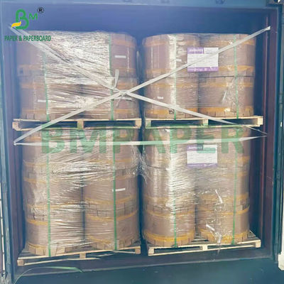 30g Çift Taraflı Parlak Siyah Kağıt Rulo 370mm 420mm Meyve Torbaları Koruma için