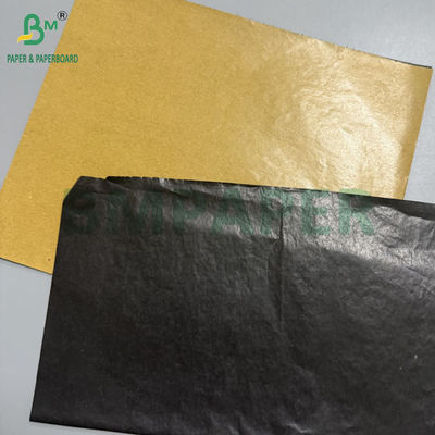 30g Çift Taraflı Parlak Siyah Kağıt Rulo 370mm 420mm Meyve Torbaları Koruma için