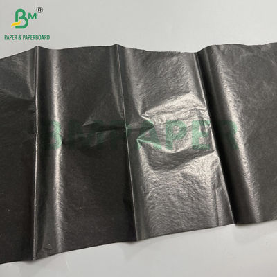 30g Çift Taraflı Parlak Siyah Kağıt Rulo 370mm 420mm Meyve Torbaları Koruma için