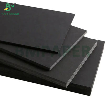 Kozmetik Kutuları için 1 mm 1.5 mm Siyah Karton Kağıt Yaprak 70 X 100cm Katı
