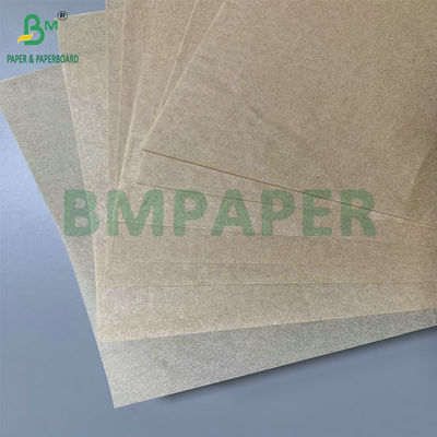 30gm 40gm Kahverengi Pastırma Parşömen Kağıdı Çift Yanlı Silikon Jumbo Roll