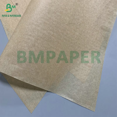 30gm 40gm Kahverengi Pastırma Parşömen Kağıdı Çift Yanlı Silikon Jumbo Roll