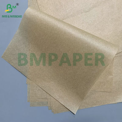 30gm 40gm Kahverengi Pastırma Parşömen Kağıdı Çift Yanlı Silikon Jumbo Roll