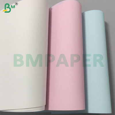 80gm 44cm Genişliği Ekolojik dostu NCR Karbonsuz Kağıt Jumbo Roll'larda