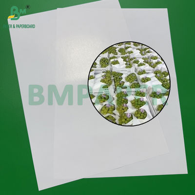 40 - 90gm Beyaz Meyve Dolaşım Kağıdı Üzüm Sebze Paketleme Suya dayanıklı