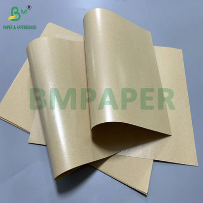 50 gram 60 gram Yağ geçirmez PE kaplı Kahverengi Kraft Kağıt Gıda Torbası 70cm Genişlik
