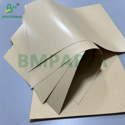 50 gram 60 gram Yağ geçirmez PE kaplı Kahverengi Kraft Kağıt Gıda Torbası 70cm Genişlik