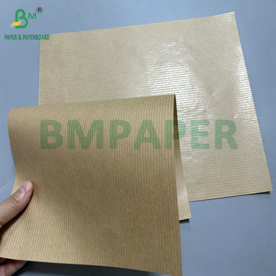 60gm 70gm 70x 100cm Kahverengi Kaplı 1 taraflı Kuyruklu Kraft Kağıt Gıda Paket Çantaları için