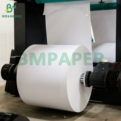 Jumbo Roll Sıcaklığa duyarlı 48gm 55gm 65gm Kasaya kayıtlı Termal Kağıt