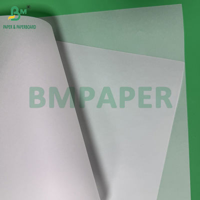 Büyük formatlı yazıcılar için 180gm izleme kağıdı rulo yarı şeffaf çizim kağıdı