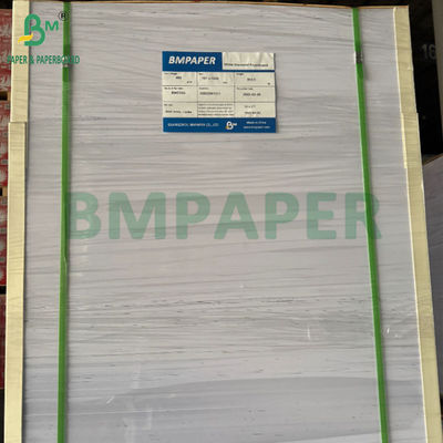 240g +15PE Kaplı 1 Yan Cupstock Kağıdı İçme Kupaları için 31 x 43 inç Su geçirmez 100%