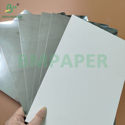 400gm 425gm Gümüş Ayna Karton Şimmer Metal Kağıt Paket Kutusu için