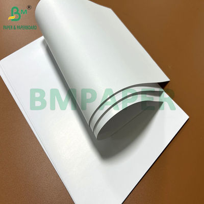 8.5 x 17 inç 70 gram 80 gram Offset Baskı Broşürler için Tek Taraflı Kaplı Sanat Kağıdı