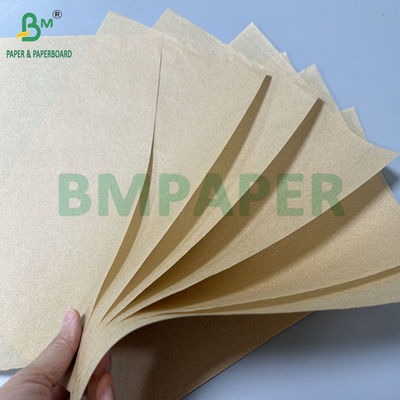 38gm 40gm Balmumu Kaplama Yağ geçirmez Kağıt Hızlı Yiyecek Paketleme 8.5 x 11 inç