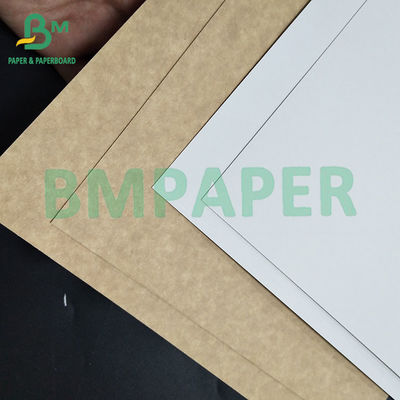 CKB Clay Coated Kraft Back Kahverengi yiyecek kartonu patates kızartması ambalajı için