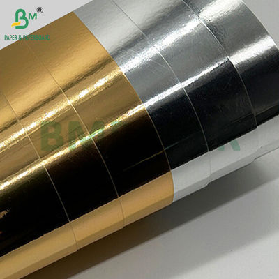 350g 400g Altın Gümüş Metal Laminasyonlu Kağıt Pastası Tavası 70 x 100cm