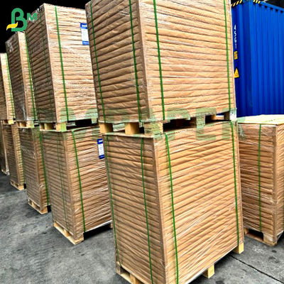 60gm Yumuşak Bir Yolu Parlak Kahverengi Çizgili Kraft Kağıt Paketleme Yiyecek Sanat / DIY