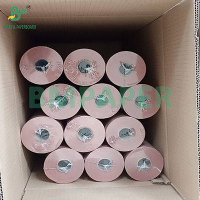 Et ve pastırma sarmak için 66 gramlık kaplamamış pembe kasap kağıdı rulo