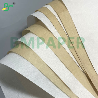 50gm 60gm Yağlı Gıda Ambalajı için Isıya dayanıklı Yağ geçirmez Kağıt Kahverengi ve Beyaz Kit3 Kit5 Kit7 Nemye dayanıklı Geri dönüştürülebilir