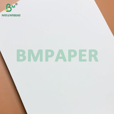 320gm 0.48mm Beyaz Blister Kağıt Çaplama Diş macunları Paketleme Kartları 70 X 100cm