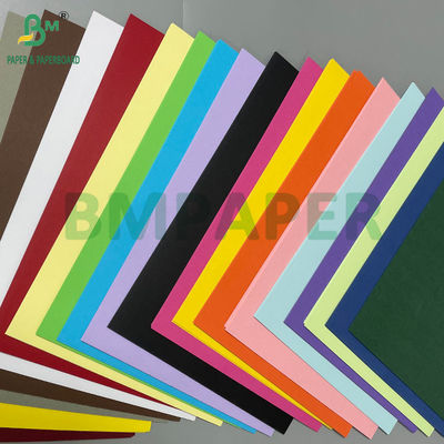 150GSM 180GSM 230GSM Offset baskı için her iki taraftan da kaplamamış renkli bristol kağıdı