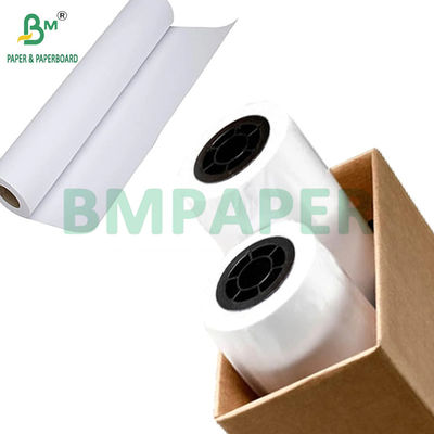 80gr Geniş Formatlı PLOTTER ROLLO BOND Kağıt CAD Çizimi için 0,61 x 50MT