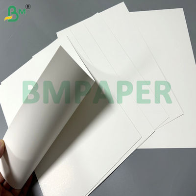 250 gram 300 gram kaplı 1 taraflı beyaz kabarcık karton FBB Pil ambalajı için 61x86cm