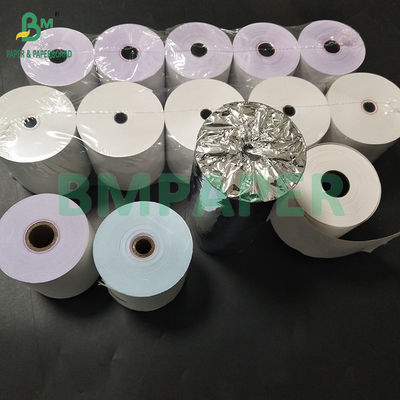 55gm 60gm Termal kağıt makbuz ruloları 9*13 çekirdek 80*80mm POS nakit makineleri