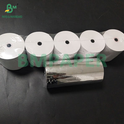 55gm 60gm Termal kağıt makbuz ruloları 9*13 çekirdek 80*80mm POS nakit makineleri