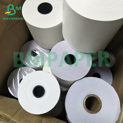 55gm 60gm Termal kağıt makbuz ruloları 9*13 çekirdek 80*80mm POS nakit makineleri