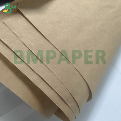 65gm - 90gm Yüksek germe Kraft Kağıt Kahverengi Renk Yüksek TEA Değerleri