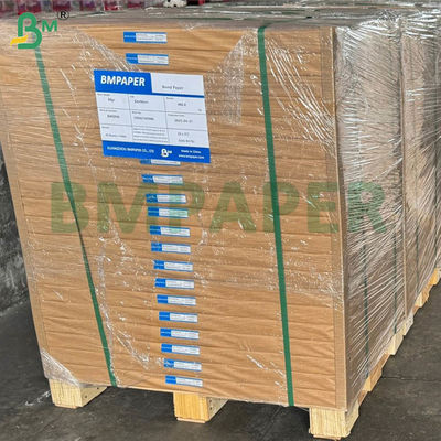 55gm - 100gm Virgin White Woodfree Kağıt Yaprakları 64 X 90cm 61 X 86cm Ream Pack