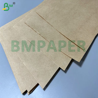 Genişletilebilir 80gm 90gm Kahverengi Stretch Kraft Kağıdı Un Paketi için Bgas 800mm 900mm