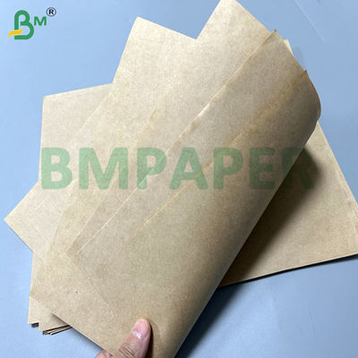 Genişletilebilir 80gm 90gm Kahverengi Stretch Kraft Kağıdı Un Paketi için Bgas 800mm 900mm