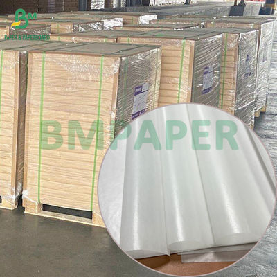 BPA içermeyen, biyolojik olarak parçalanabilir 30GSM 40GSM, burger ambalajı için balmumu ile hazırlanmış kağıt
