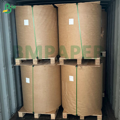 Yapışkan olmayan yağ geçirmez Kraft Silikon Kaplı Kağıt 45gm 50gm Palet Liner Barbekü için
