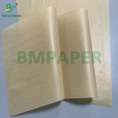 30gsm 40gsm Kahverengi Silikon Bazlı Kağıt Çift Taraflı Silikonlu Jumbo Rulo