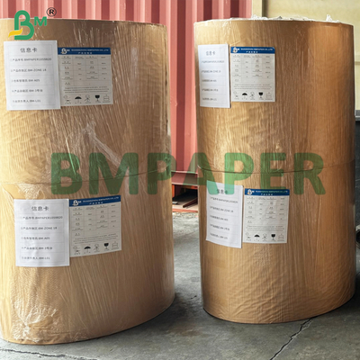 Dayanıklı Beyaz Baz Kağıdı Tek Tarafı Termal Kaplamalı Rulo 70gsm