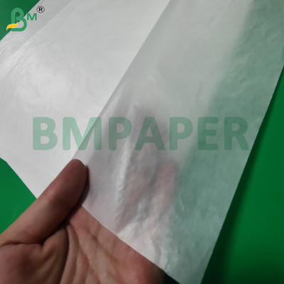 30gm 32gm Mumla kaplı gıda sınıfı ambalaj kağıdı Hamburger için 14' x 18'