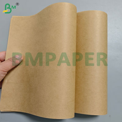 70-200Gsm High Strength Brown Kraft Paper Rolls for Shopping Bags