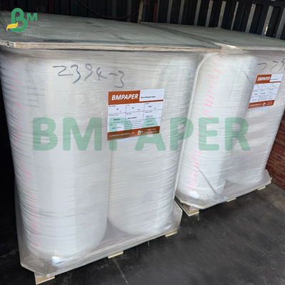 26gm Diş çubuğu Dolaşım Kağıdı Kırma Rolü Beyaz/ Kraft Kahverengi