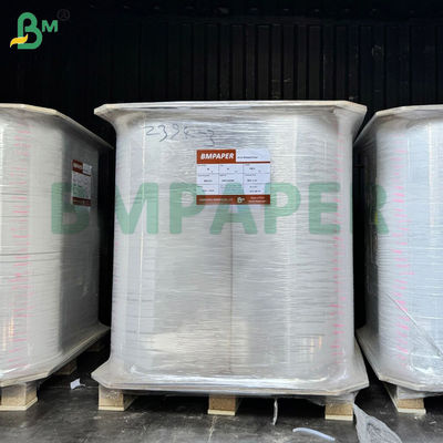 26gm Diş çubuğu Dolaşım Kağıdı Kırma Rolü Beyaz/ Kraft Kahverengi