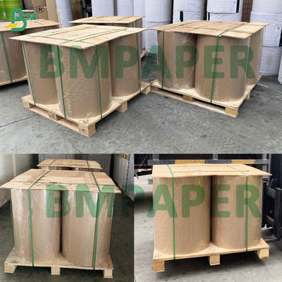 Sıcaklık duyarlı kağıtla pürüzsüz kaplama ile termal nakit defteri makbuz kağıdı