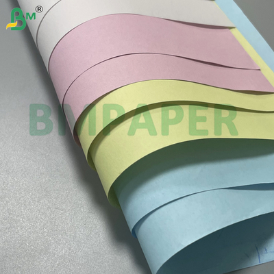 80gsm CB CFB CF 8,5"x14" Renkli NCR Kopya Lojistik Lojistik Kağıdı