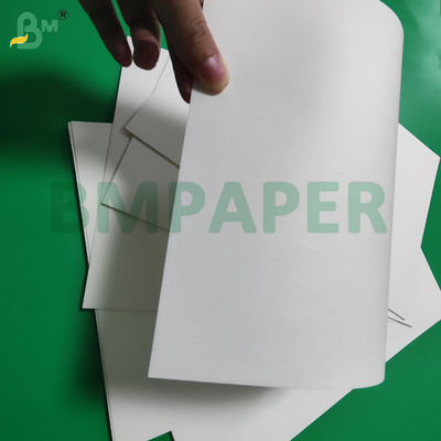 0.7mm 0.9mm Fildişi Beyaz Kaplamamış Karton İçki Altı Yolu 70 x 100cm