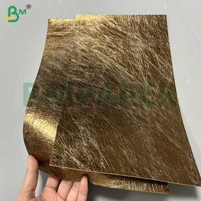 0.55mm 0.8mm 150cm Genişlik Renk Altın Kahverengi Kırık Jacron Kağıt Kadın Çantaları