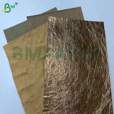 0.55mm 0.8mm 150cm Genişlik Renk Altın Kahverengi Kırık Jacron Kağıt Kadın Çantaları